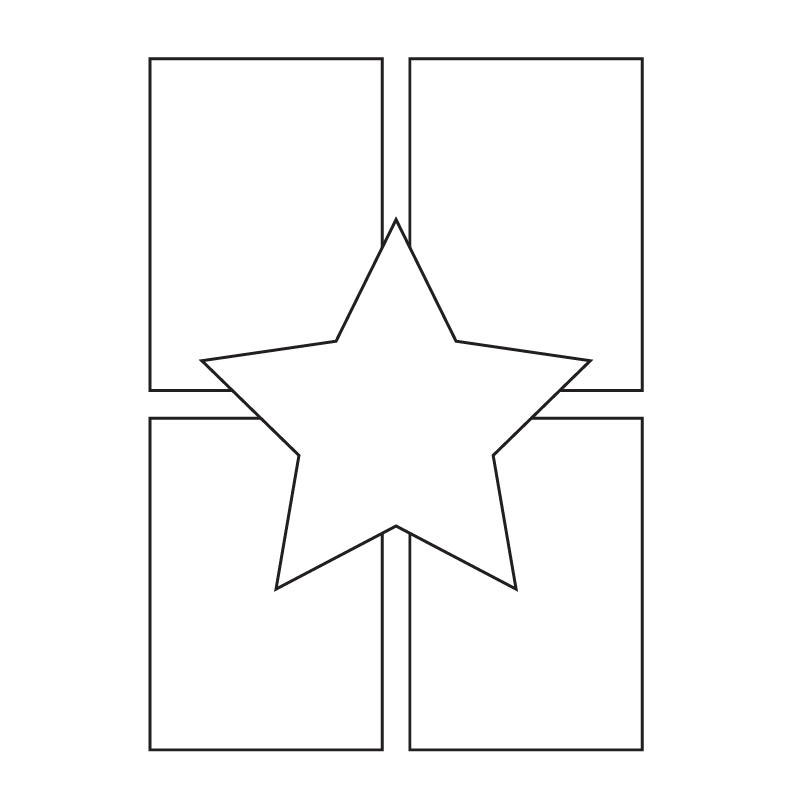 Story Page (5 Scenes star centre)