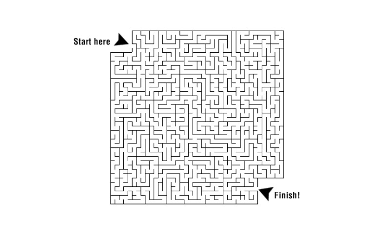 Square Maze