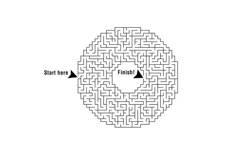 Doughnut Maze