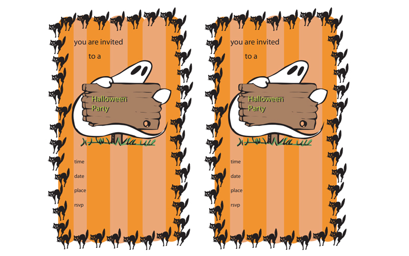 Halloween Party Invitation