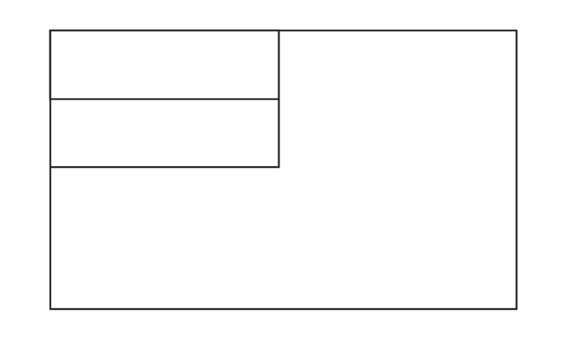 Georgia Flag Colouring Sheet