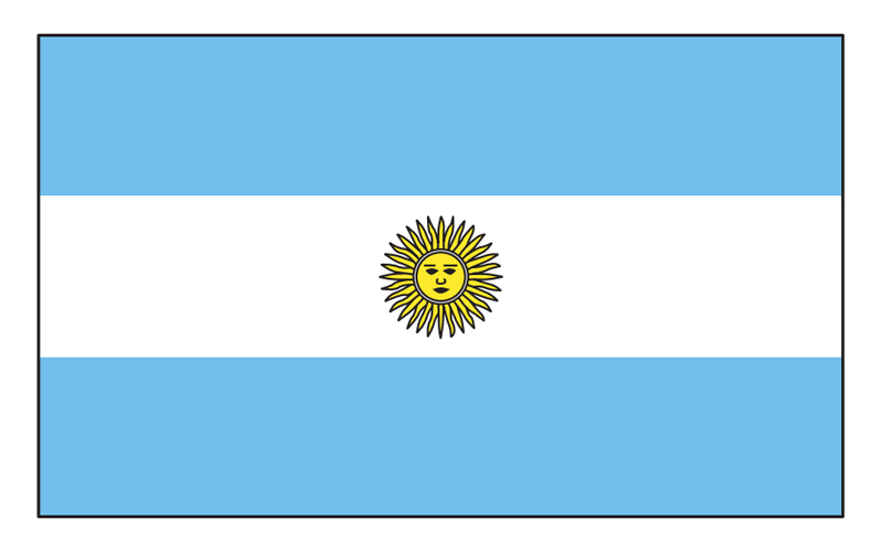 Argentinian Flag