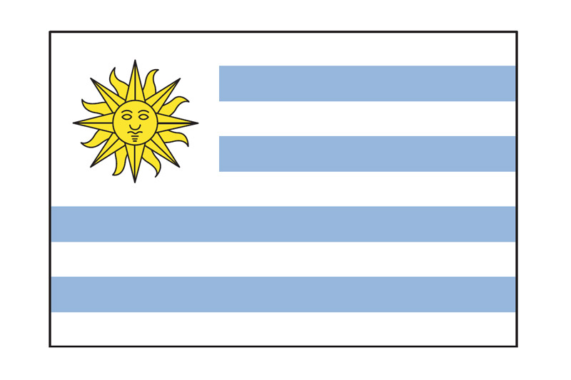 Uruguayan Flag