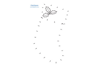 Christmas Stocking Dot-to-Dot