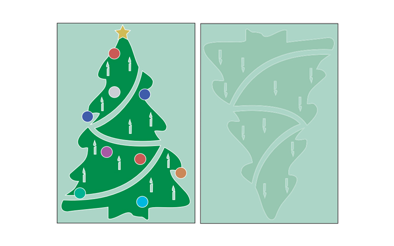 Christmas Tree Card