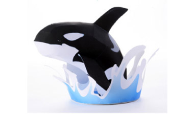3D Killer Whale