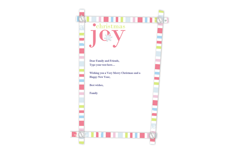 Christmas Joy Stationery Paper