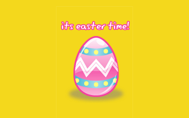 Easter Egg Greeting Card