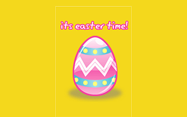 Easter Egg Greeting Card