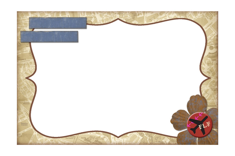 Travel Postcard Frame #2