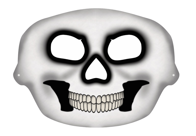 Scary Skeleton Mask – image 2 of 3