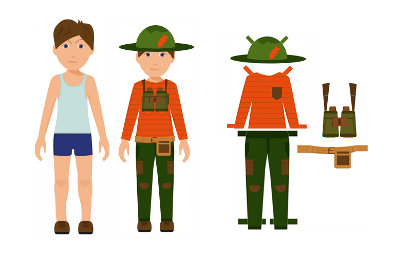 Boy Paper doll