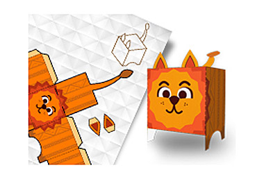 Colourful Paper Animals