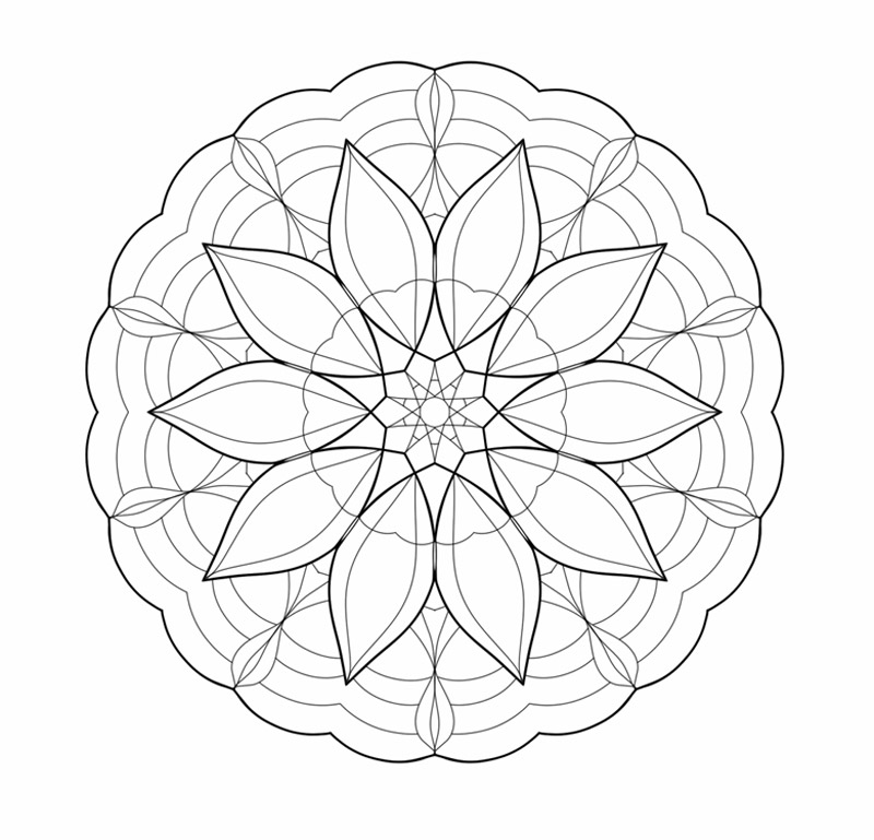 Lineart Mandala
