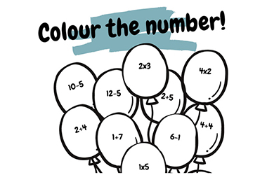Colour the Numbers