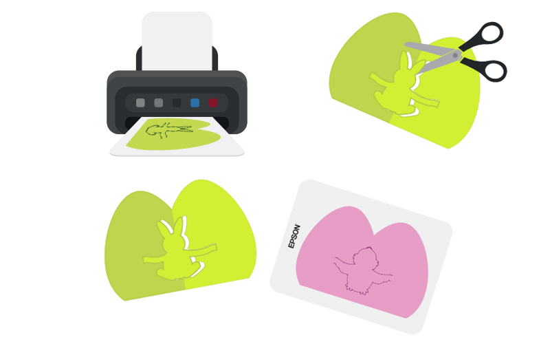 3D Easter cards