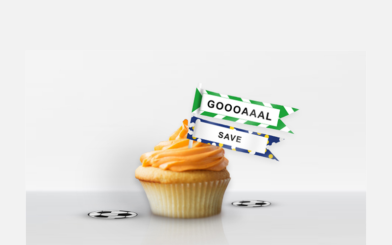 Food Flags for Your Football Party