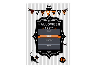 Instant Halloween Invitations