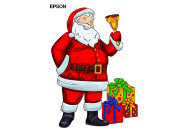 Colour Your Santa