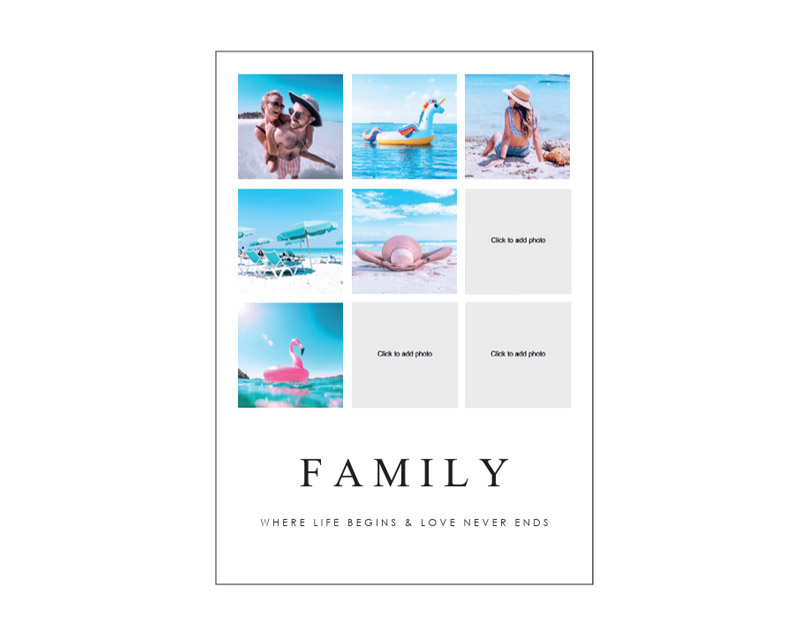 Collage Photo Poster