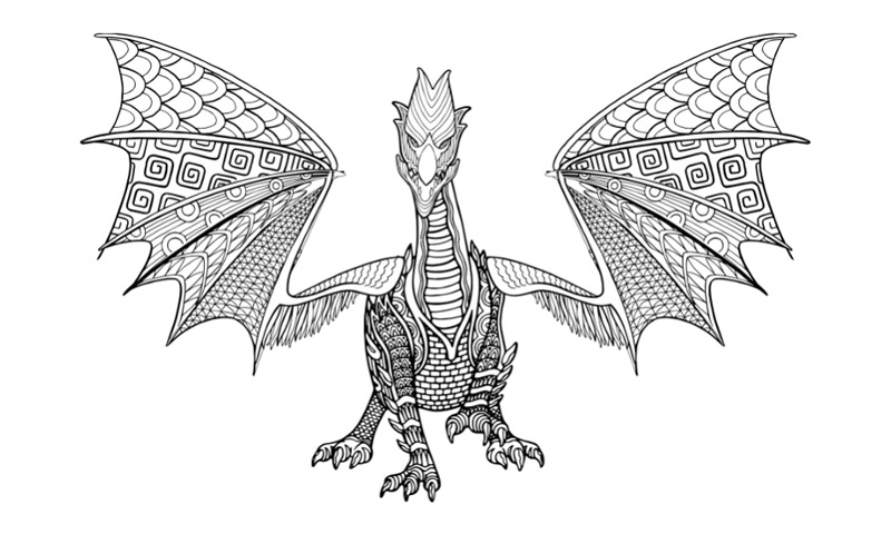 Dragon Front on