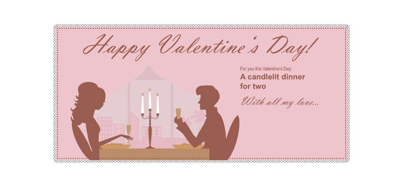 Valentine Gift Card